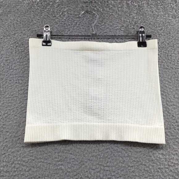 Urban Outfitters iets frans... Harriet Seamless Bandeau White L - Picture 3 of 5